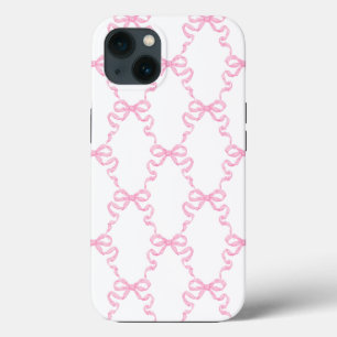 Pink Ribbon Bow Trellis Case-Mate iPhone Hülle