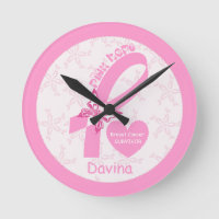 Pink Ribbon Breast Cancer survivor & pink border