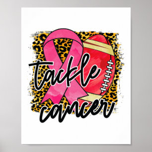 Pink Ribbon Brustkrebs Bewusstsein gegen Krebs bek Poster
