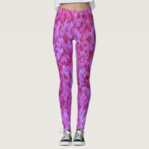 Pink Ribbon Brustkrebs Bewusstsein Leggings