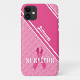 Pink Ribbon Brustkrebs Überleben Case-Mate iPhone Hülle