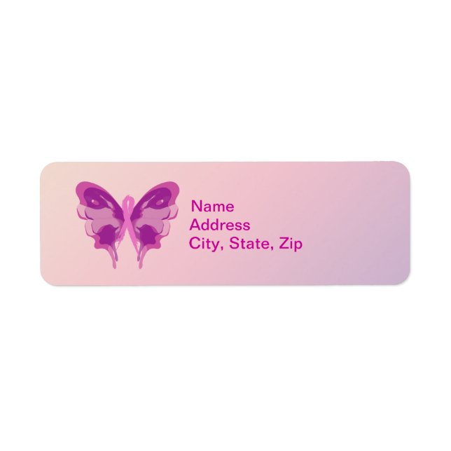PINK RIBBON BUTTERFLY (Vorne)