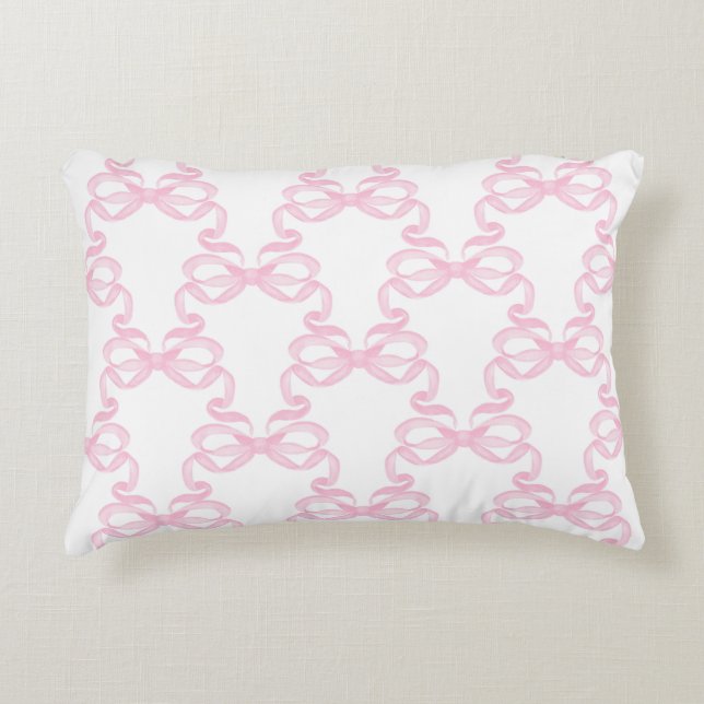 Pink Ribbon Dekokissen (Vorderseite)