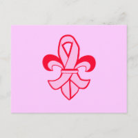 Pink Ribbon Lilie