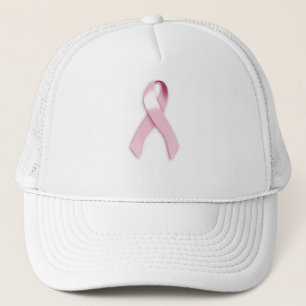 "Pink Ribbon of Support" - Brustkrebs-Bewusstsein Truckerkappe