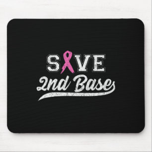 Pink Ribbon Rettete zweite Byse Brustkrebs-Awarene Mousepad