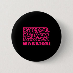 Pink Ribbon Staat Kansas Ks Brustkrebs bekämpfen S Button