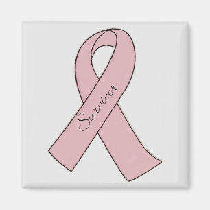 Pink Ribbon Survivor - Magnet