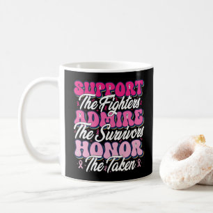 Pink Ribbon Unterstützung Admire Ehrenbewusstsein Kaffeetasse