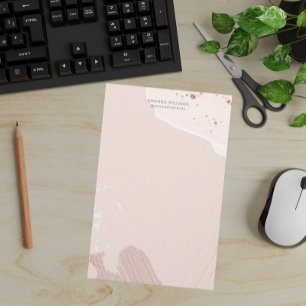 Pink Romantisches Papier für Wasserfarben