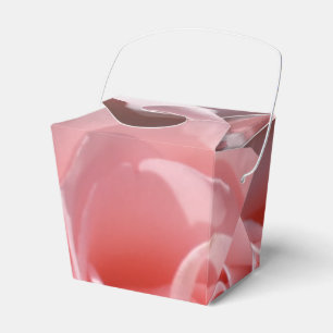 Pink Rose Blumen "Abnehmen" Box Geschenkschachtel