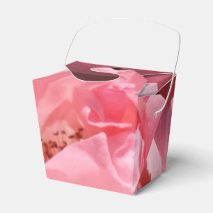 Pink Rose Blumen "Abnehmen" Box Geschenkschachtel