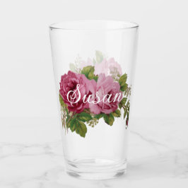 Pink Rose Elegance Glas