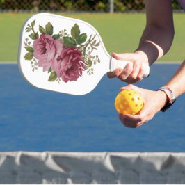 Pink Rose Elegance  Pickleball Schläger