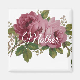 Pink Rose Eleganz Magnet
