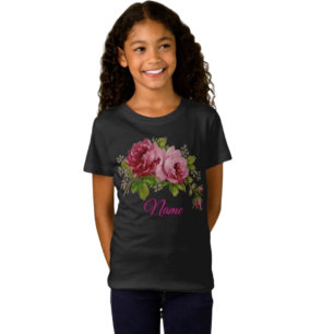 Pink Rose Eleganz T-Shirt