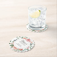 Pink Rose Floral 80. Geburtstag Vielen Dank