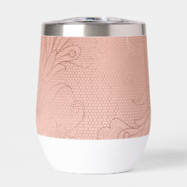 Pink Rose Glam Lace Wedding