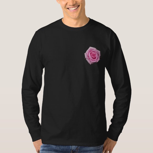 Pink Rose Shirts Novelty Bouteniere Rose (Vorderseite)