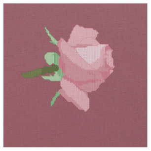 Pink Rose Stoff