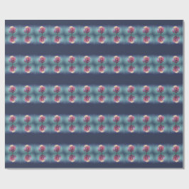 Pink Rose Valentine's Day Wrapping Paper Geschenkpapier