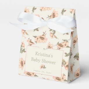 Pink Roses Girl Baby Showbox Geschenkschachtel