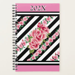Pink Roses Jahr für Jahr anpassen Planer