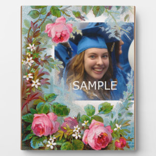 PINK ROSES & JASMINES FOTOPLATTE