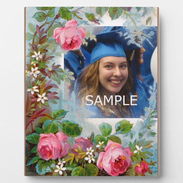 PINK ROSES & JASMINES FOTOPLATTE (Vorderseite)