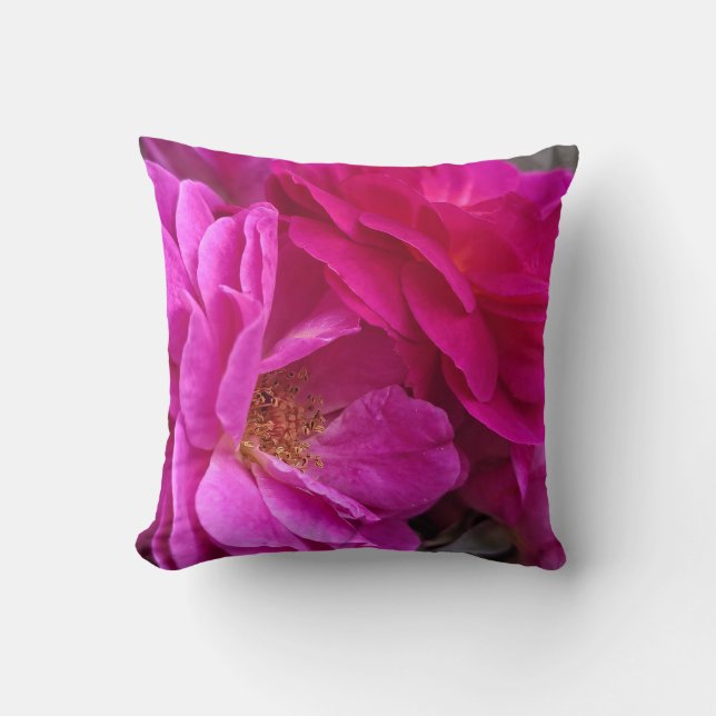 Pink Roses Kissen (Vorderseite)