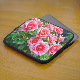 Pink Roses Laptop Sleeve