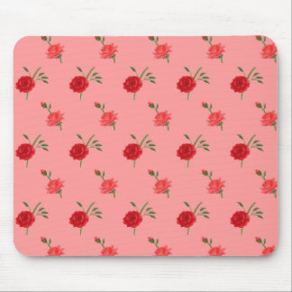 Pink roses mousepad