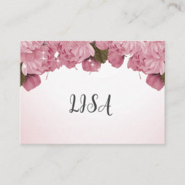 PINK ROSES TELEFONNUMMERKARTE