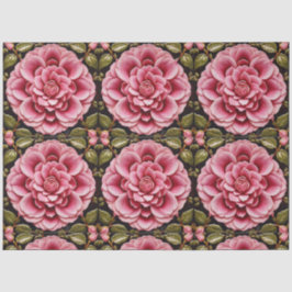 Pink Roses Trendy Beautiful Collection Seidenpapier