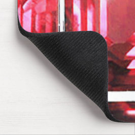 Pink Ruby Gemstone Mousepad