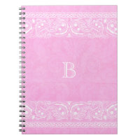 Pink Rustic Paisley Country Western Einfache Elega