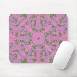 Pink Sage Abstract Mauspad