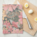 Pink Sage Green Flowers Leave Watercolor Geschirrtuch<br><div class="desc">Dieses elegante und feminine Muster ist perfekt für die stilvolle und trendige Frau. Die Blume und Blätter sind in handbemaltem Aquarell-Rosa, mittelrosa, kastanienbraun, goldgelb und waldgrün gehalten. Es ist ein Land, hübsch, niedlich, einzigartig, künstlerisch und modern, die perfekte Ergänzung zu Ihrem persönlichen Stil. ***WICHTIGE HINWEIS FÜR DESIGN: Für individuelle Designanfragen,...</div>