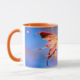 Pink Sakura Blume Blue Sky Tasse