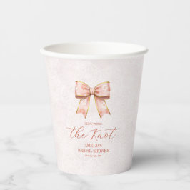 Pink Sakura Ribbon – Japanese-Inspired Pappbecher