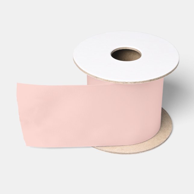 Pink Salt Solid Color Satinband (Spule)