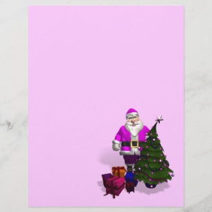 Pink Santa Claus