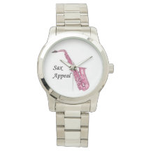 Pink Sax Watch