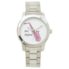Pink Sax Watch Armbanduhr