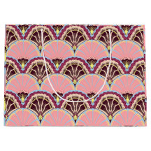 Pink Scallop Gift Bag