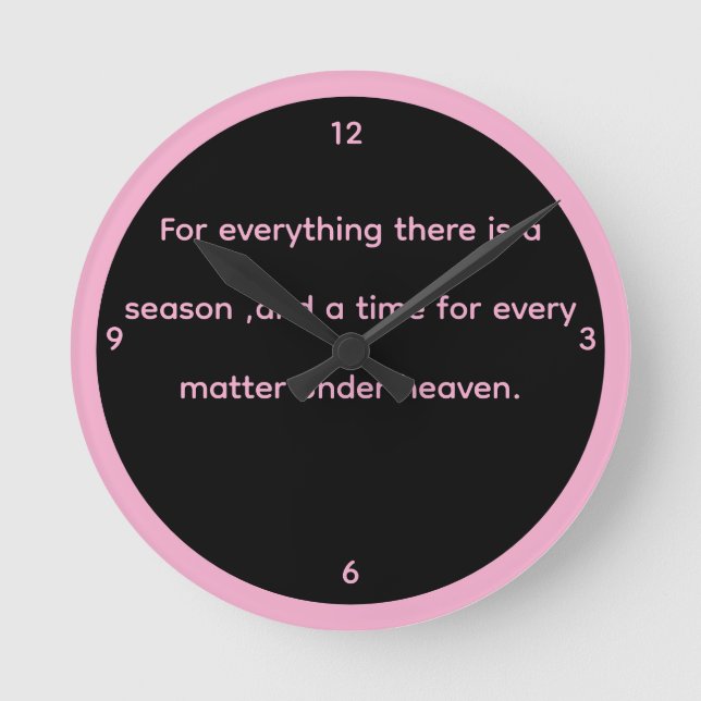 Pink & schwarze  Pred. 3:1 Uhr (Vorderseite)