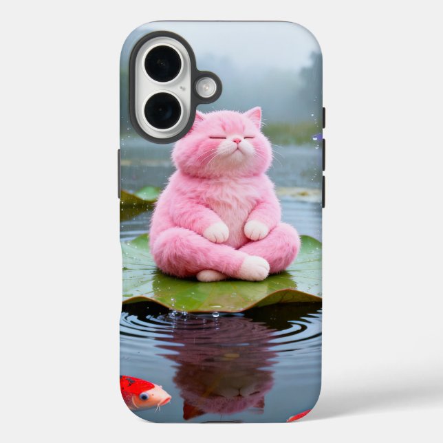 Pink Serenity 001 Case-Mate iPhone Hülle (Rückseite)