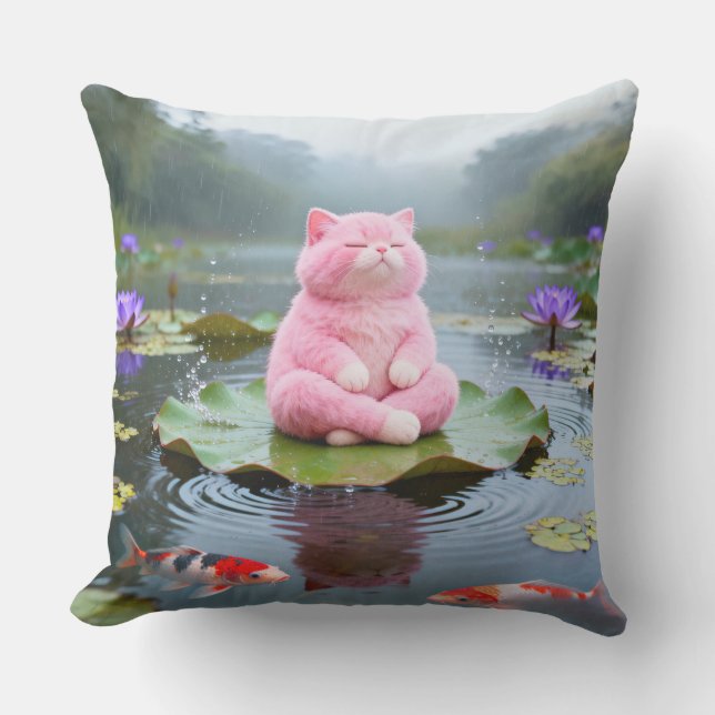 Pink Serenity 001 Kissen (Vorderseite)
