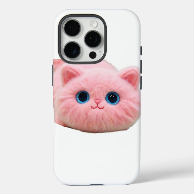 Pink Serenity 002 Case-Mate iPhone Hülle (Rückseite)