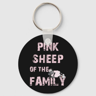 Pink Sheep Schlüsselanhänger